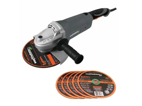 AMOLADORA ANGULAR 115MM 700W  GLADIATOR C/DISCOS