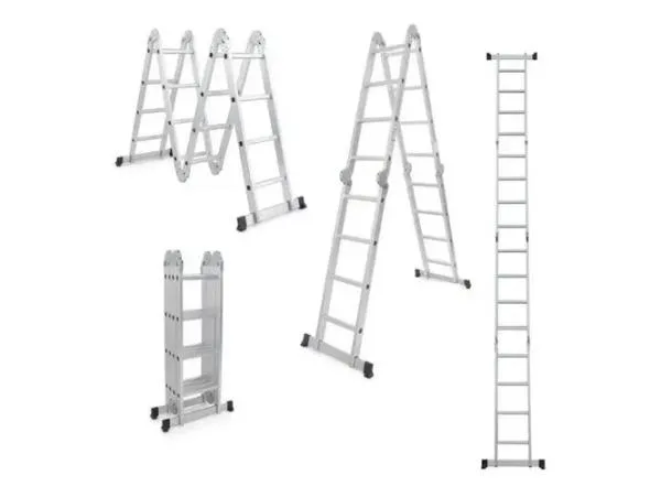 ESCALERA ARTICULADA ALUMINIO 4X2 EA124